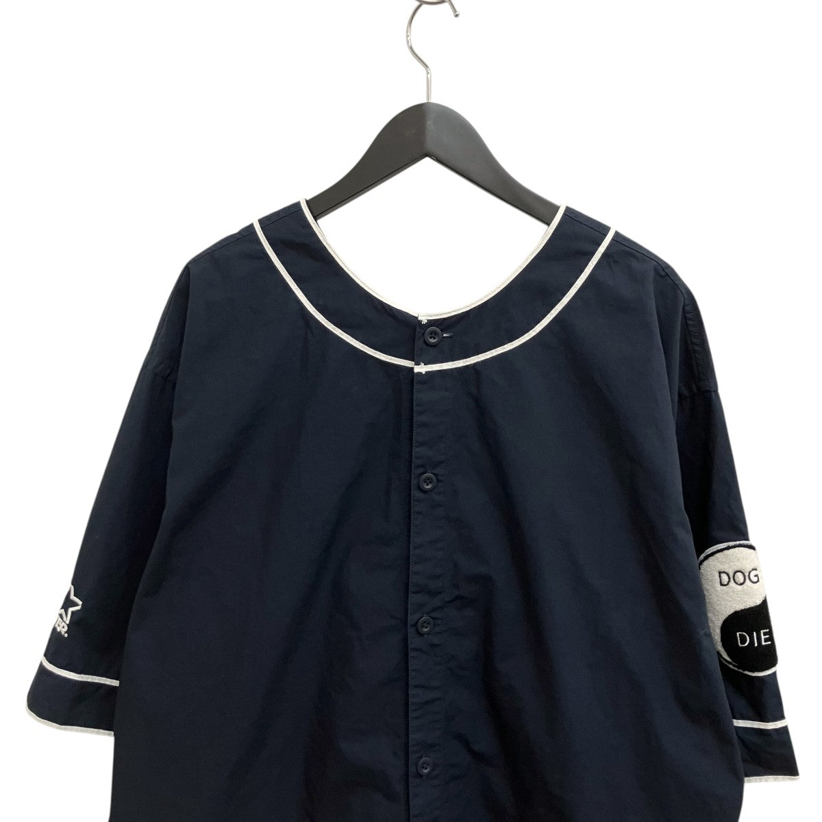 Black Weirdos ベースボールシャツ23SS-SH03 古着・中古-4枚目のアイテム画像