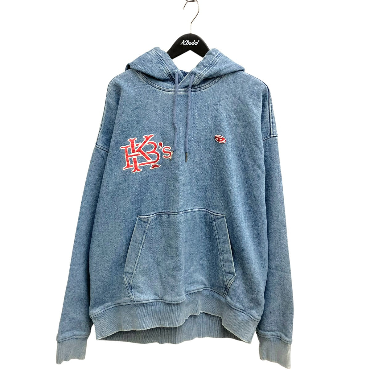 DIESEL×KEBOZ D-UM-RIB-NEパーカーA03939 古着・中古-1枚目のアイテム画像