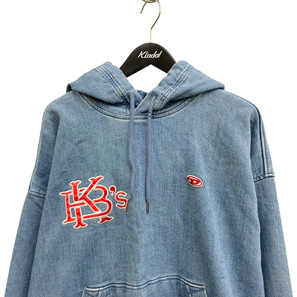 DIESEL×KEBOZ D-UM-RIB-NEパーカーA03939 古着・中古-3枚目のアイテム画像