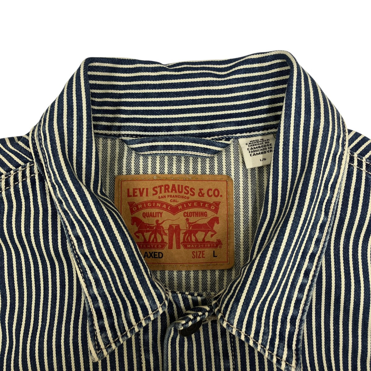 LEVI’S WORKWEAR SUNRISEデニムジャケットPC9-A4820-0016 古着・中古-5枚目のアイテム画像