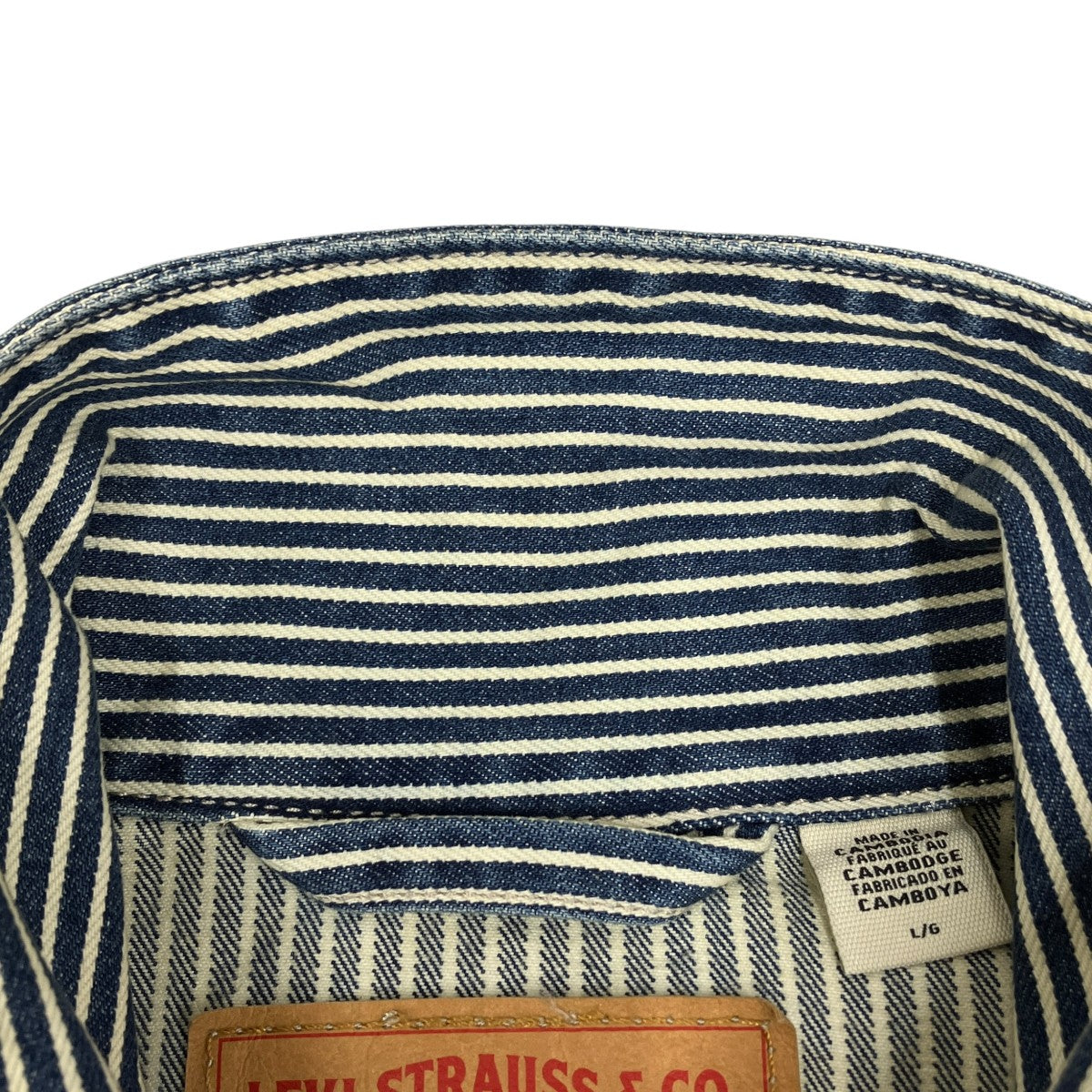 LEVI’S WORKWEAR SUNRISEデニムジャケットPC9-A4820-0016 古着・中古-7枚目のアイテム画像