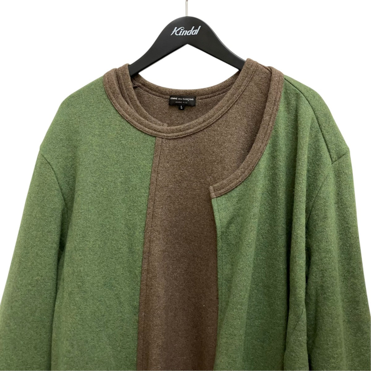 COMME des GARCONS HOMME PLUS 25AWレイヤードデザインニットPP-T022 古着・中古-3枚目のアイテム画像