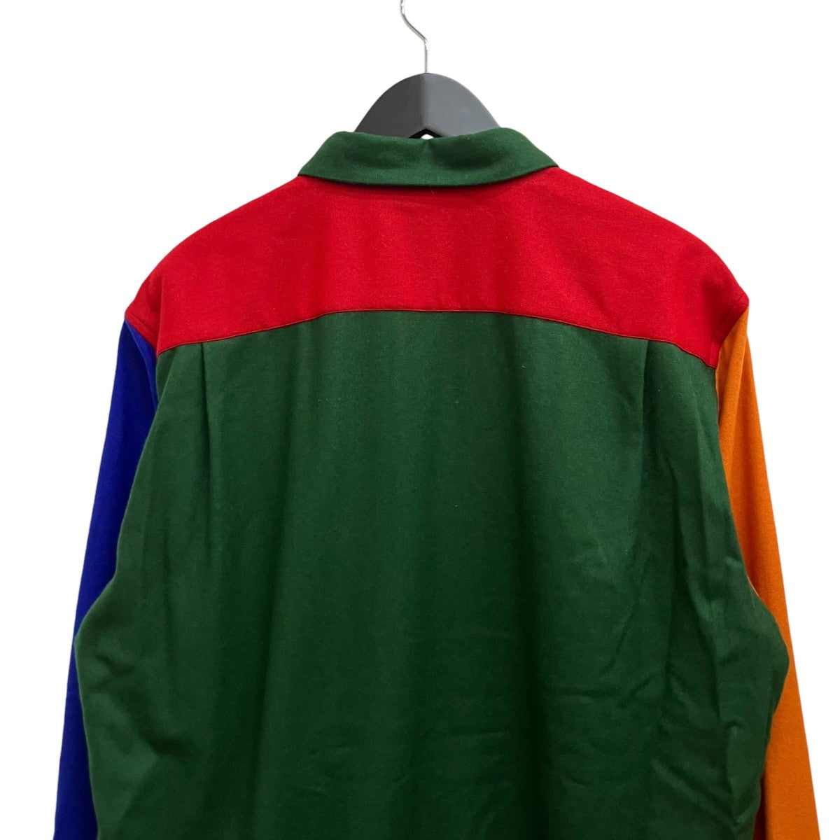 25AW パッチワークロングシャツ PP-B032