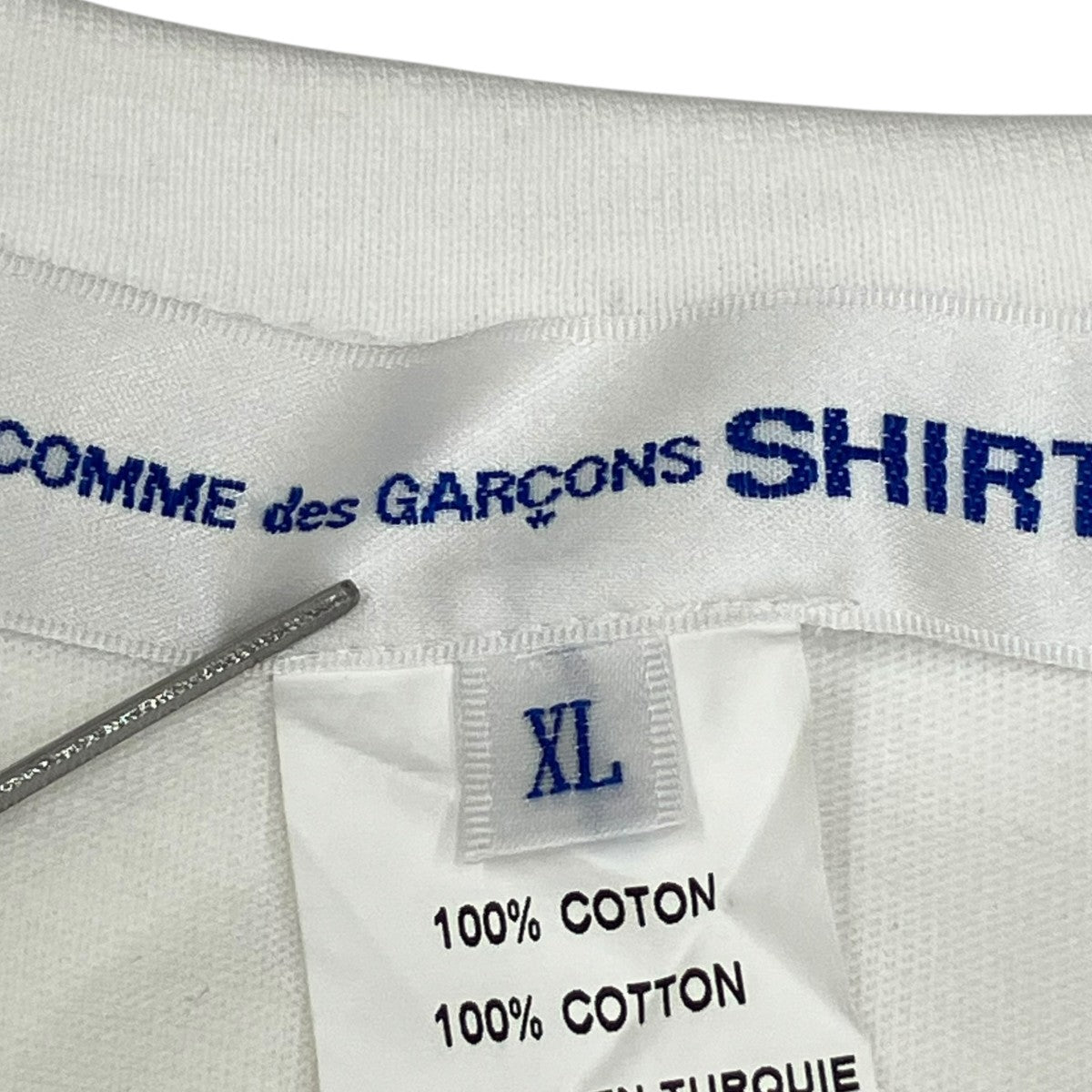 COMME des GARCONS SHIRT 25SS チェックプリントTシャツ FO-T008 古着・中古-7枚目のアイテム画像