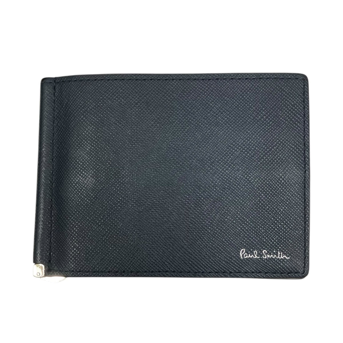 Paul Smith ブライトストライププラーマネークリップカードケースBPS914 古着・中古-1枚目のアイテム画像