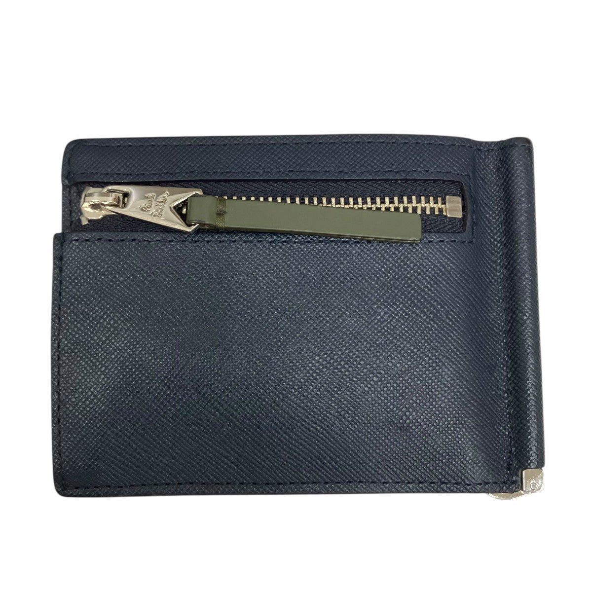 Paul Smith ブライトストライププラーマネークリップカードケースBPS914 古着・中古-2枚目のアイテム画像