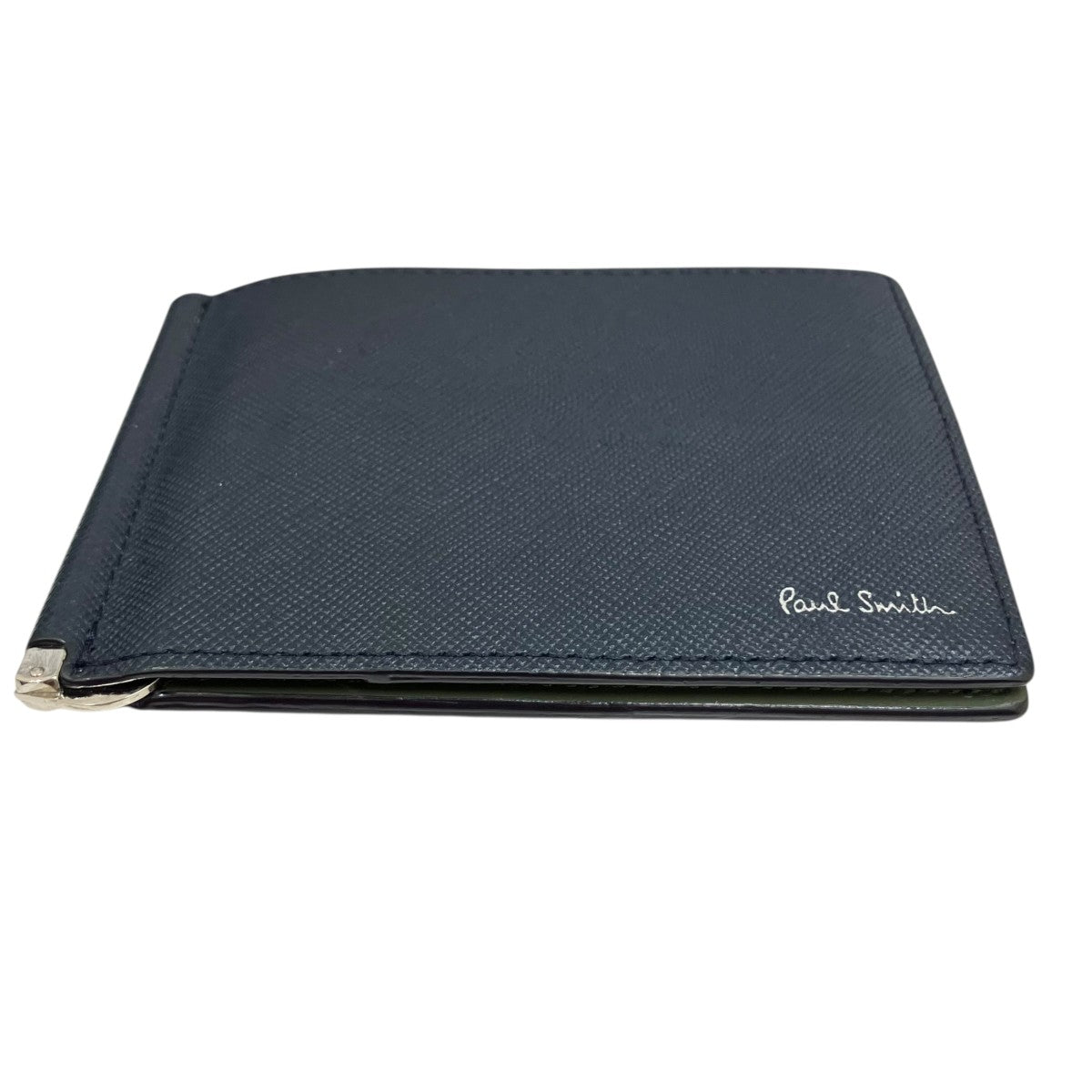Paul Smith ブライトストライププラーマネークリップカードケースBPS914 古着・中古-3枚目のアイテム画像