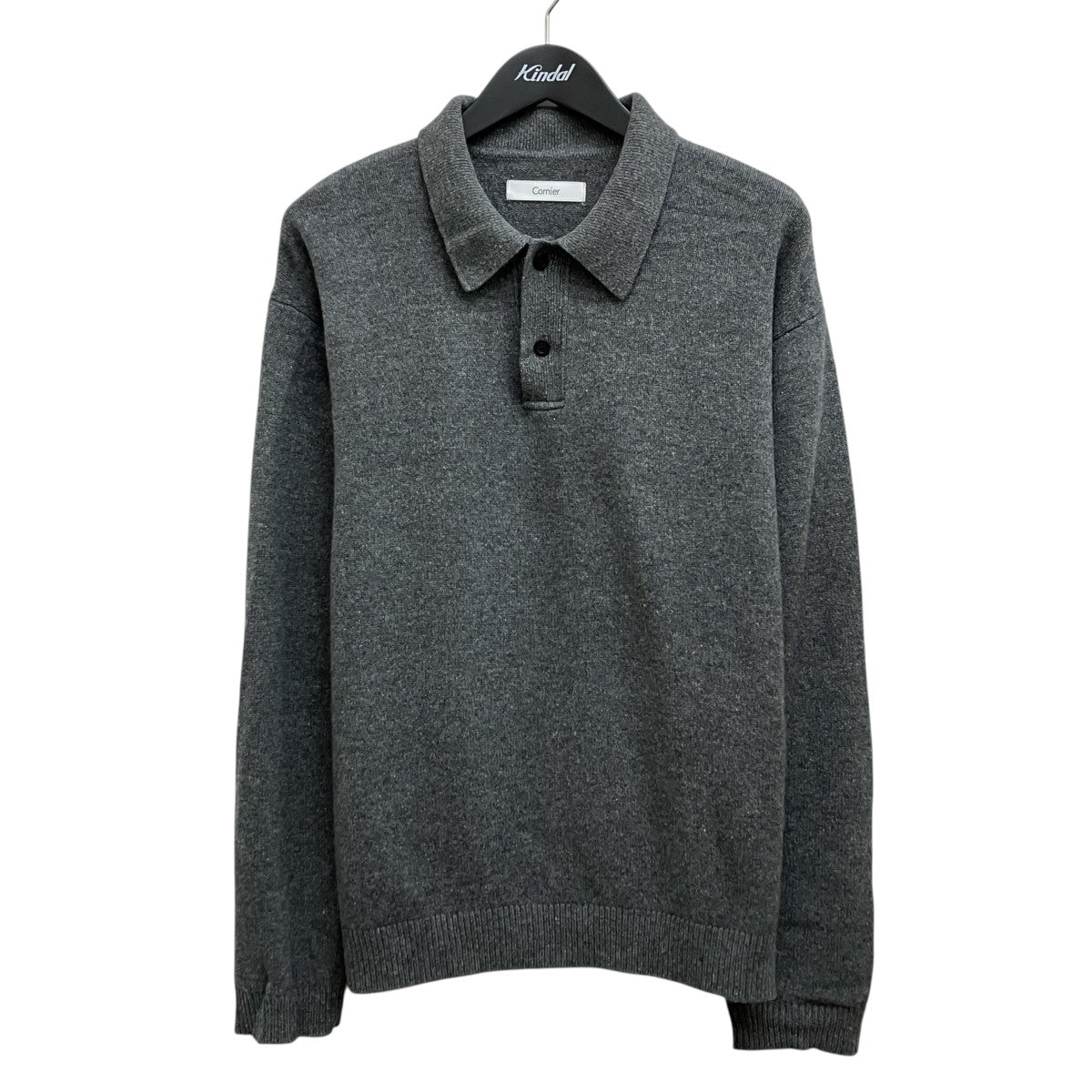 Cornier ニットポロシャツ 古着・中古-1枚目のアイテム画像