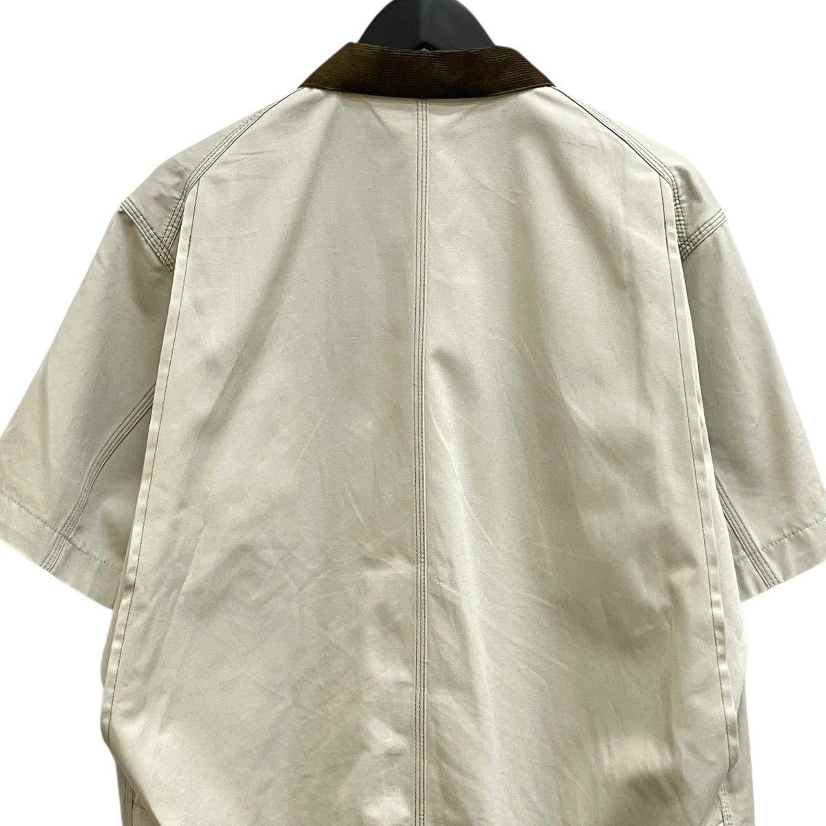 sacai×CarHartt Duck Shirt半袖シャツ26-03991M 古着・中古-4枚目のアイテム画像