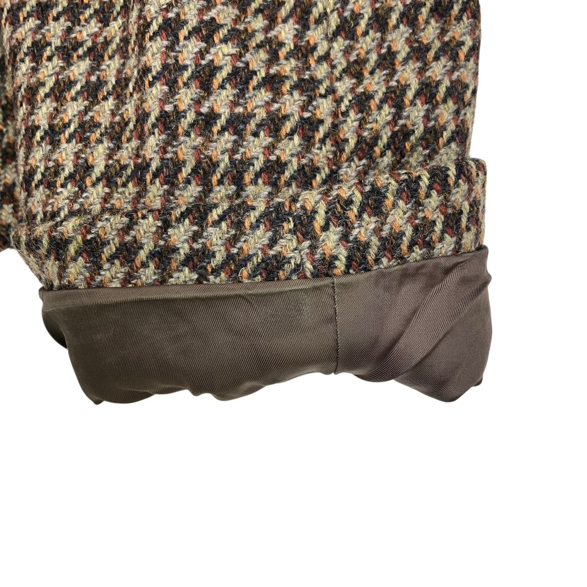 AURALEE BRITISH WOOL TWEED OVER JACKET A23AJ01BT 古着・中古-6枚目のアイテム画像