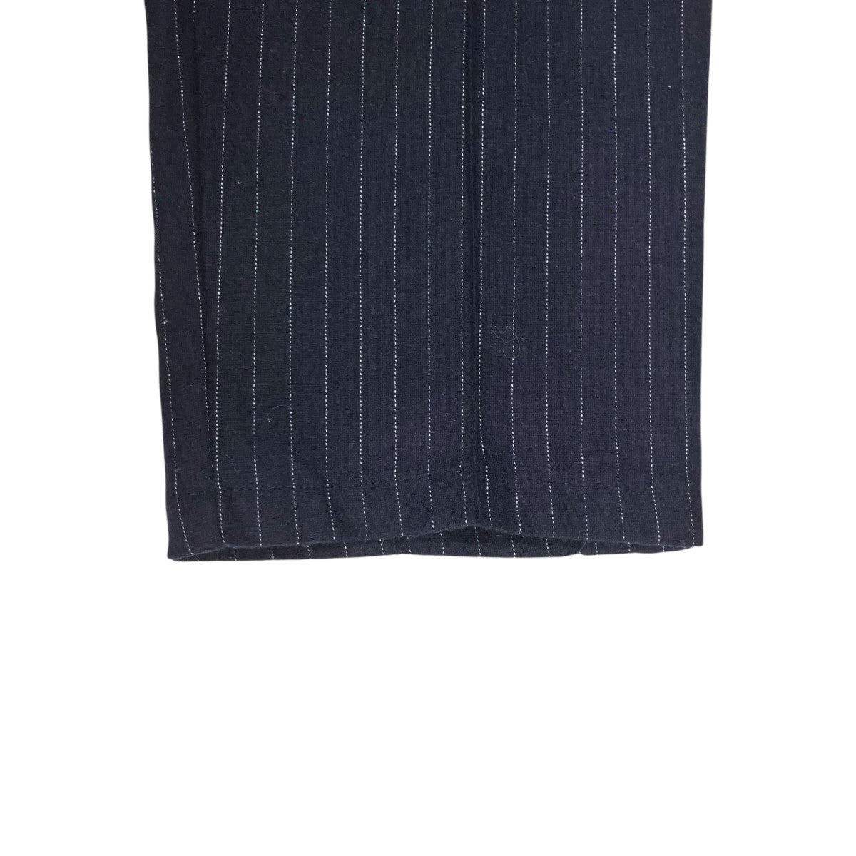 BORAMY VIGUIER NAVY PINSTRIPE WOOL TROUSERSパンツ 古着・中古-5枚目のアイテム画像