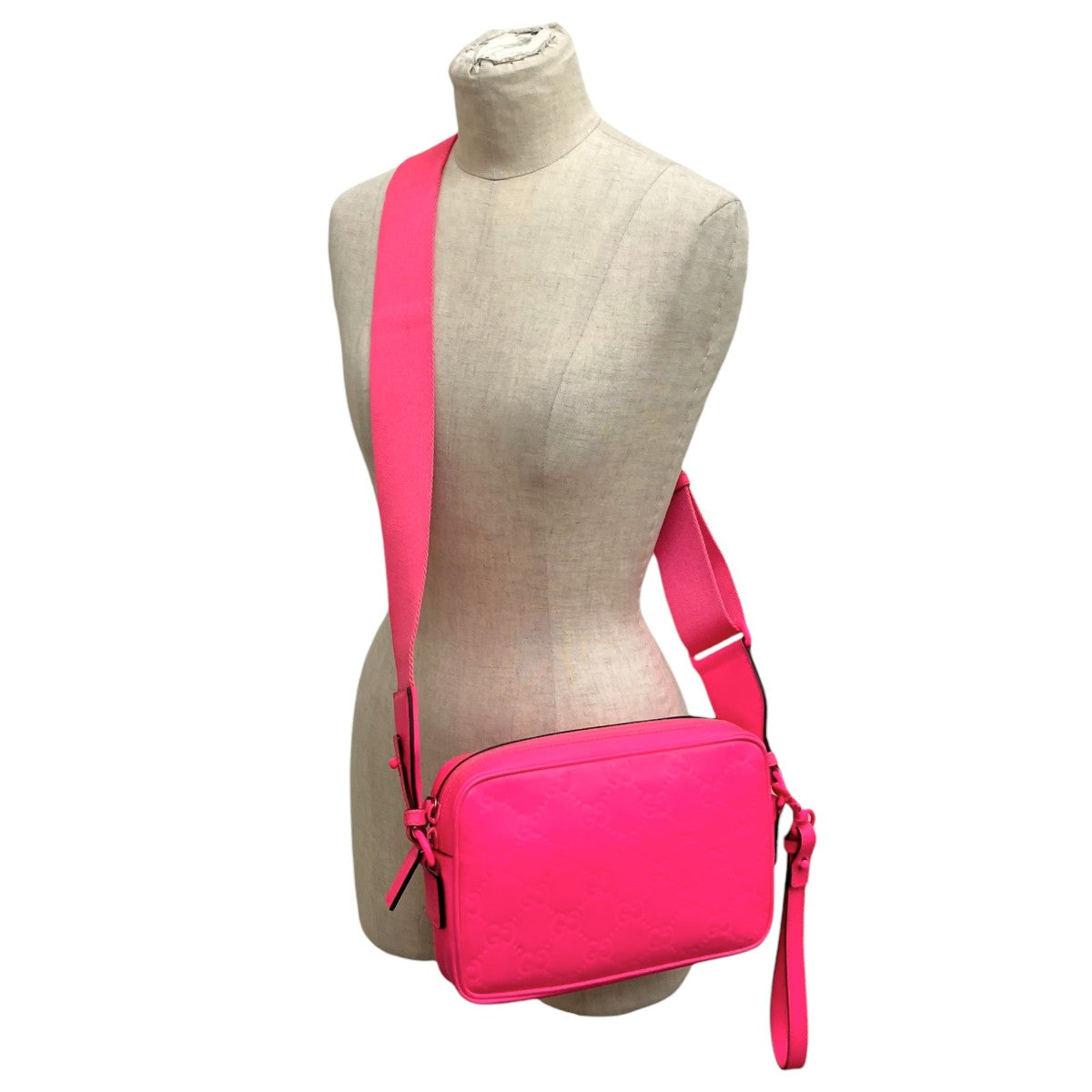 GGラバーエフェクト 2way クラッチ ショルダーバッグ 771293