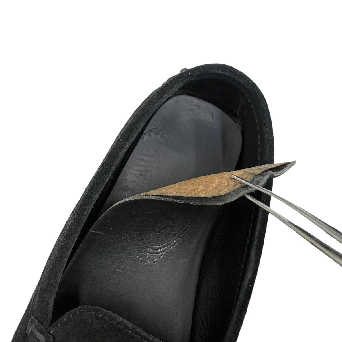 TOD’S ダブルT スエードローファー 古着・中古-8枚目のアイテム画像