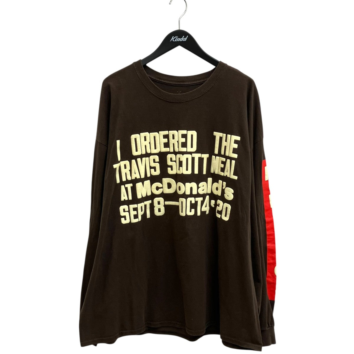 Cactus Jack 20AW×McDonalds Souvenir L S Tee長袖Tシャツ 古着・中古-1枚目のアイテム画像
