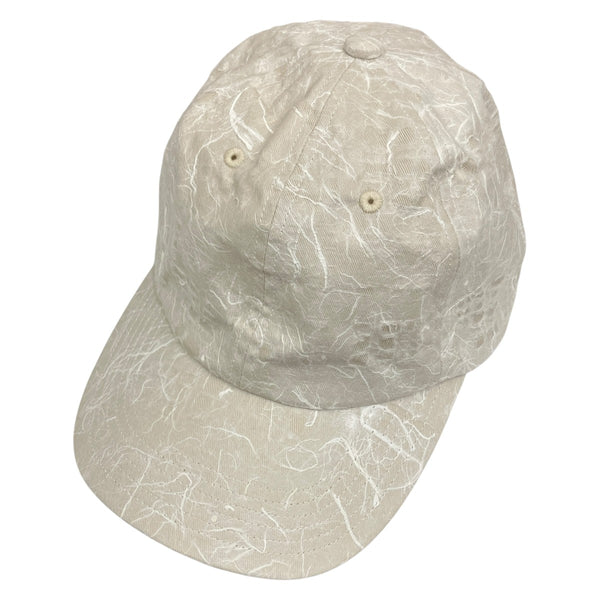 【美品】KIJIMA TAKAYUKI キジマタカユキ キャップ ベージュ KIJIMA TAKAYUKI(キジマタカユキ) WASHI PRINT 6PANEL CAPキャップ