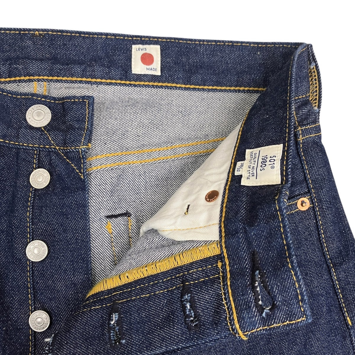 LEVI'S(リーバイス) BLUETAB 80S 501デニムパンツ インディゴ サイズ