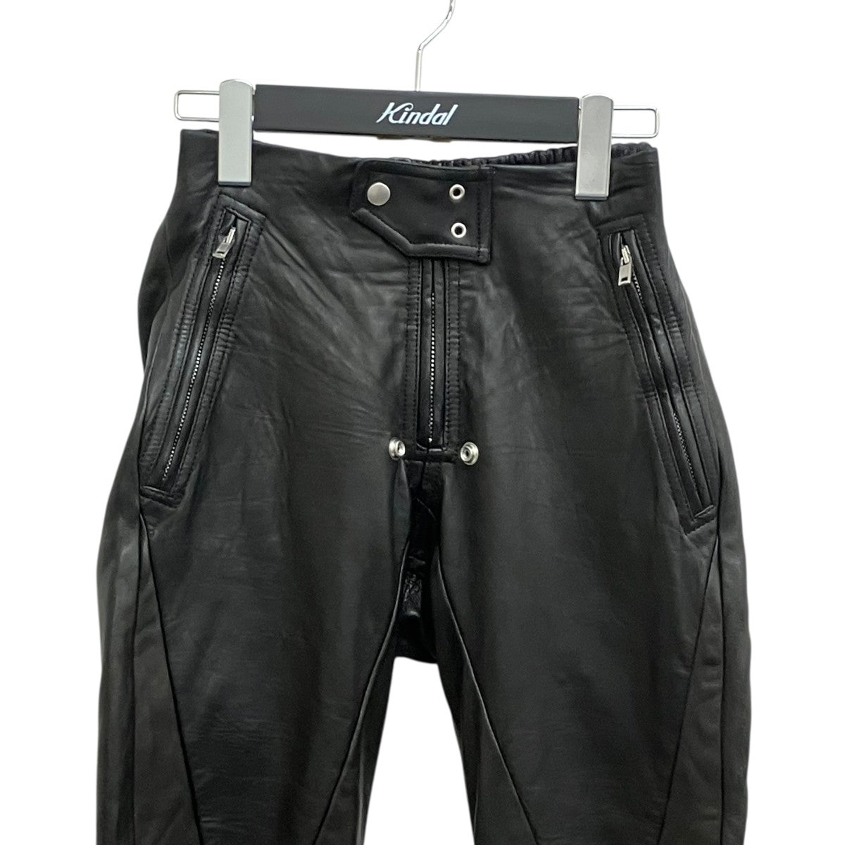 RICK OWENS 24SSLUXOR JOGGER LEATHER PANTSレザーパンツRU01D3395-LNV 古着・中古-3枚目のアイテム画像