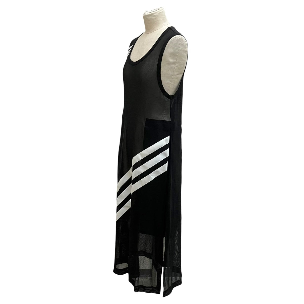 Y-3 W CH1 MESH TANKノースリーブワンピースHG6114 古着・中古-3枚目のアイテム画像