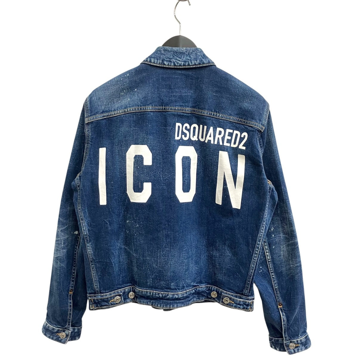 DSQUARED2 ICON Dan Jean JacketデニムジャケットS79AM0001 古着・中古-2枚目のアイテム画像
