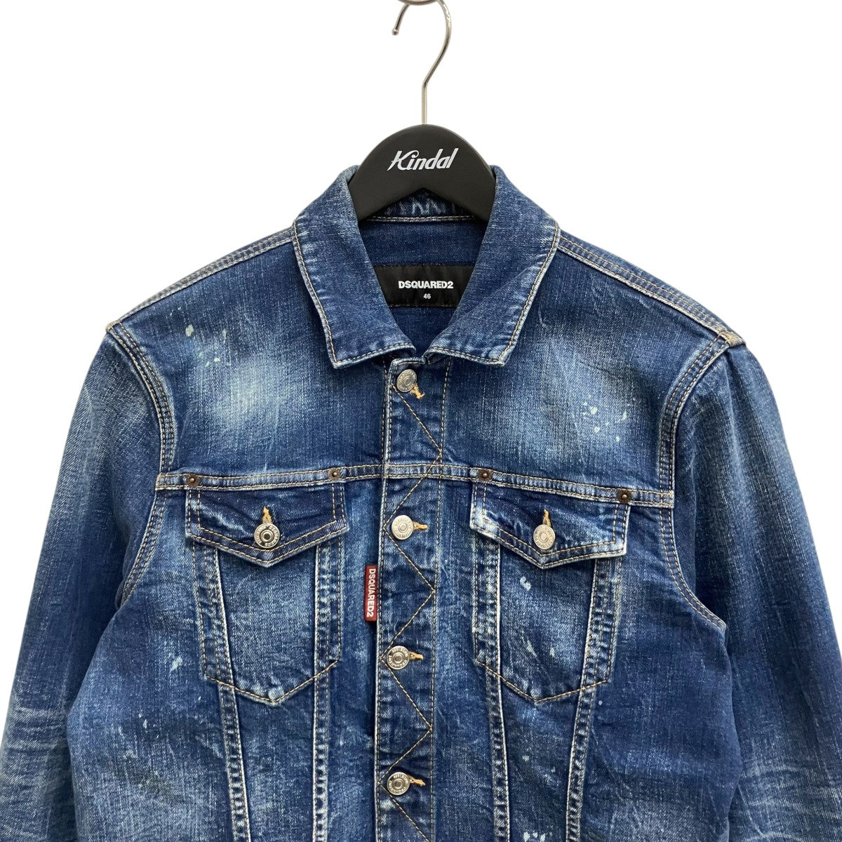 DSQUARED2 ICON Dan Jean JacketデニムジャケットS79AM0001 古着・中古-3枚目のアイテム画像