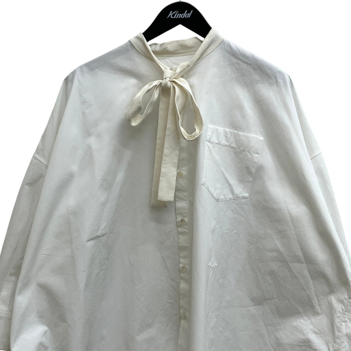 25AWボウタイブラウスCAMA0653QS