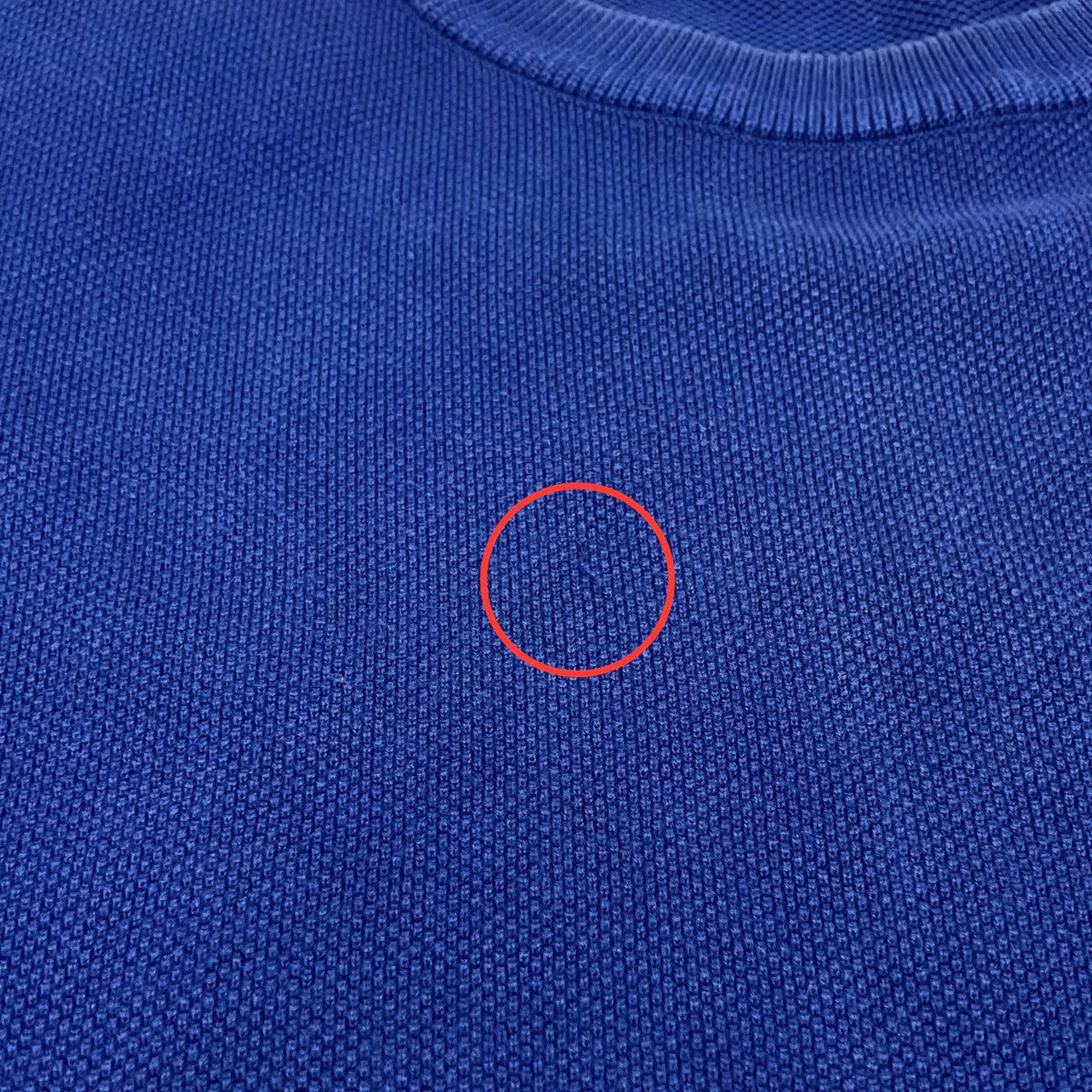 crepuscule Moss stitch半袖カットソー2101-008 古着・中古-6枚目のアイテム画像