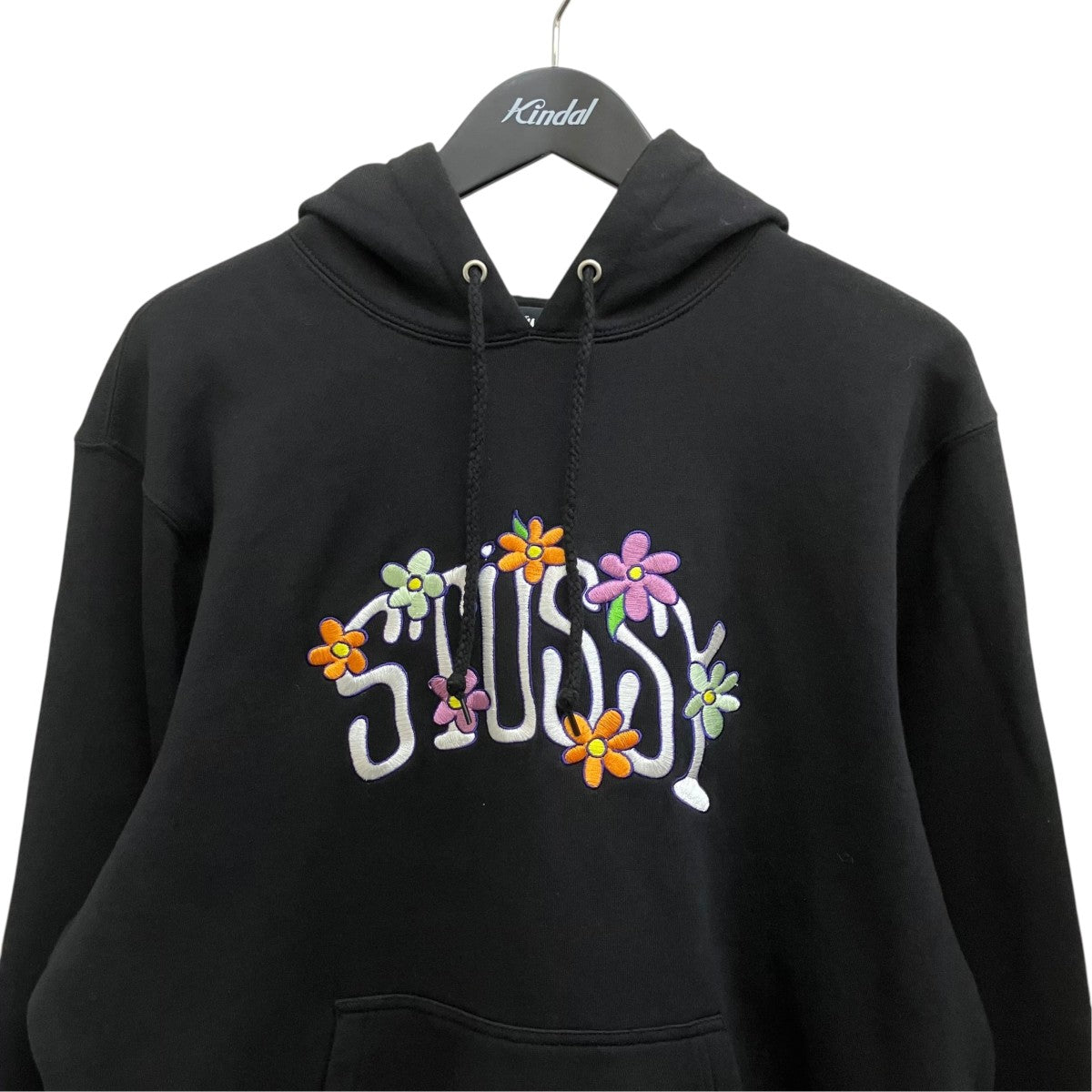 COLLEGIATE FLORAL APPLIQUE HOODIEパーカー118392