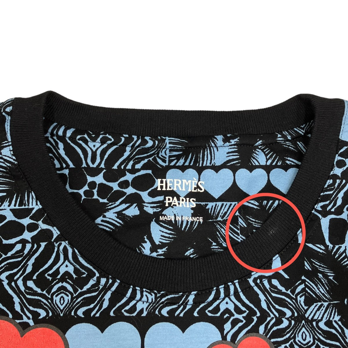 HERMES 24SSJungle LoveTシャツ 古着・中古-5枚目のアイテム画像