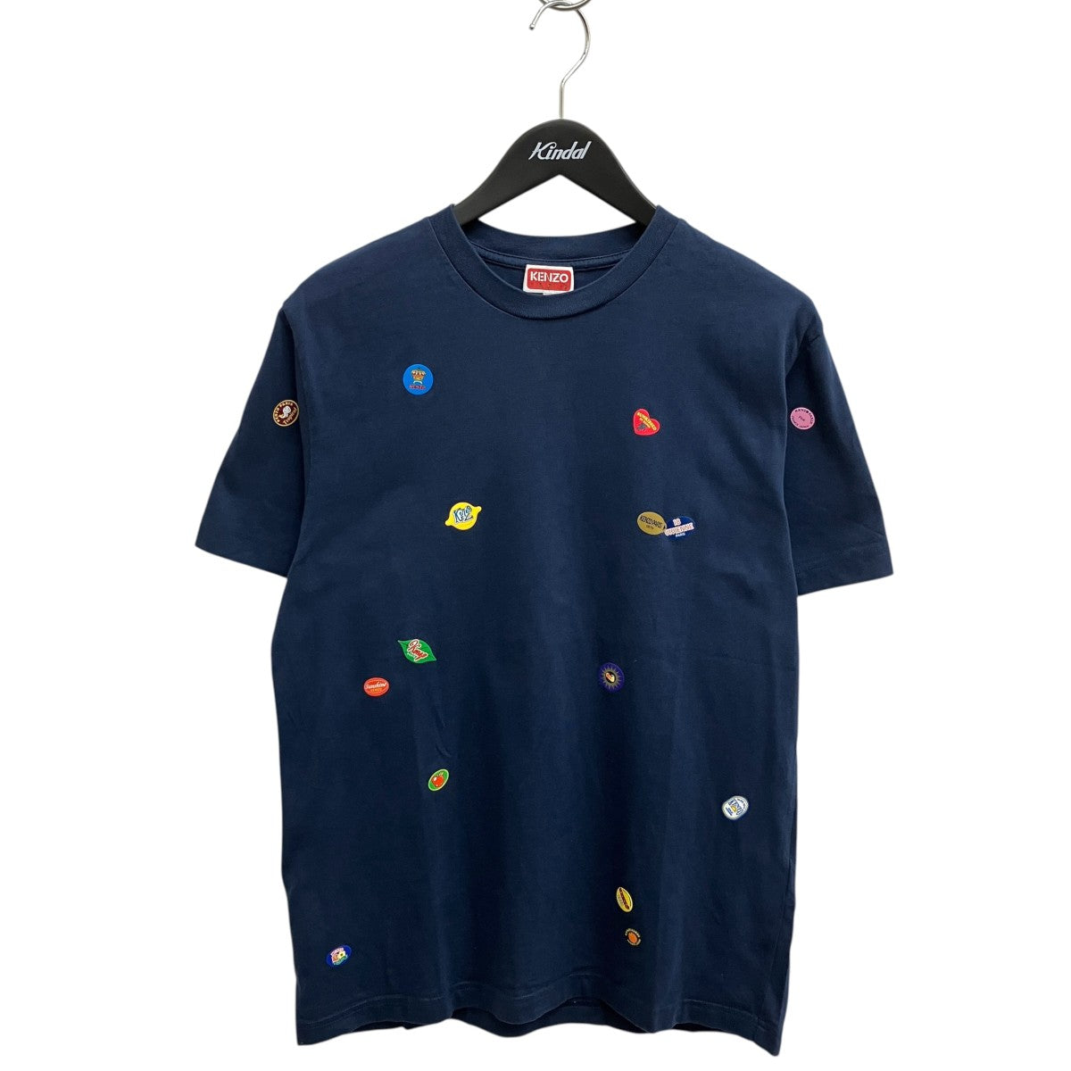 KENZO FRUIT STICKERS TEE半袖TシャツFE55TS2784SG 古着・中古-1枚目のアイテム画像