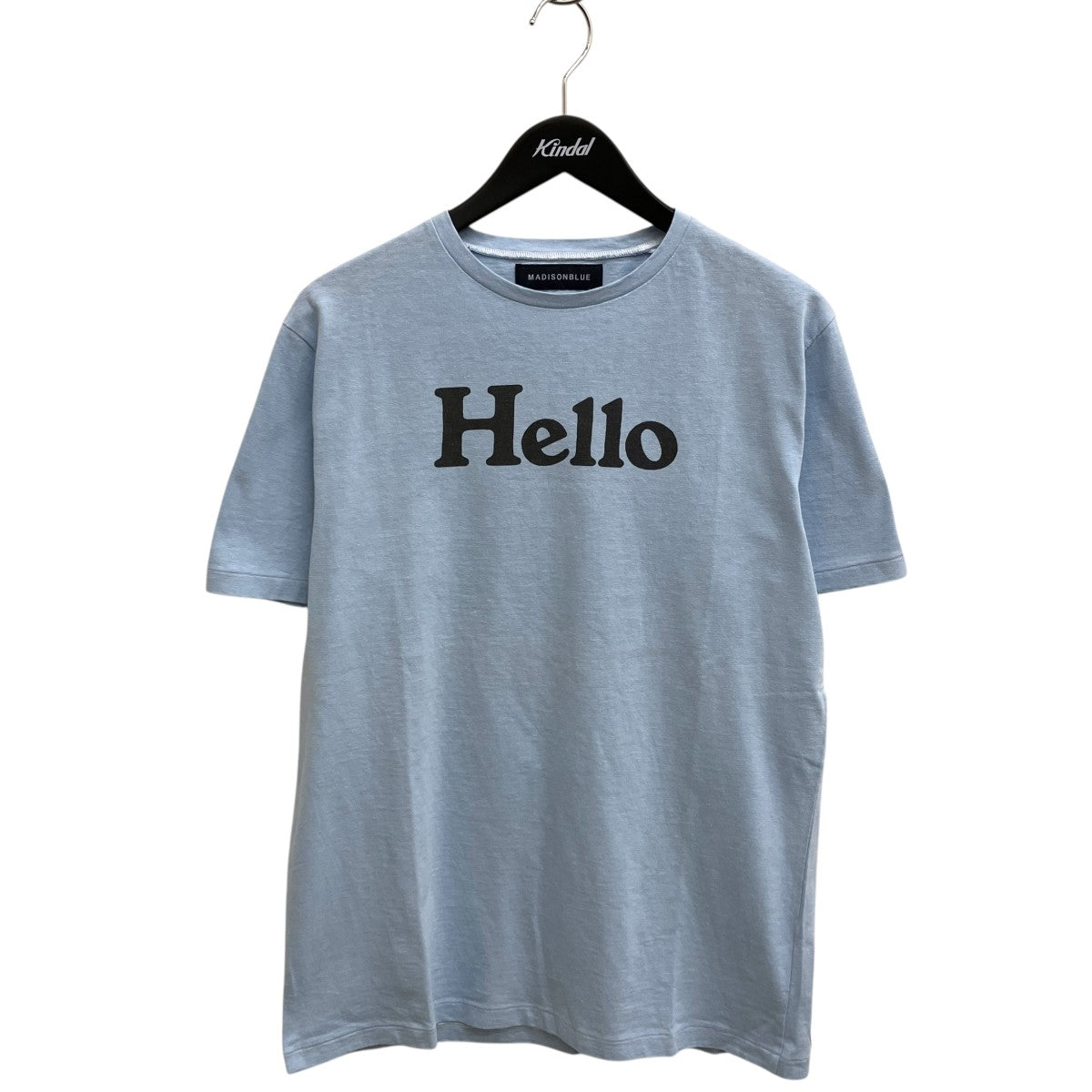 MADISON BLUE HELLO CREW NECK TEE DYEDTシャツMB221-7003M 古着・中古-1枚目のアイテム画像