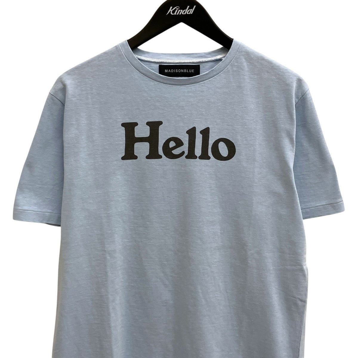 MADISON BLUE HELLO CREW NECK TEE DYEDTシャツMB221-7003M 古着・中古-3枚目のアイテム画像
