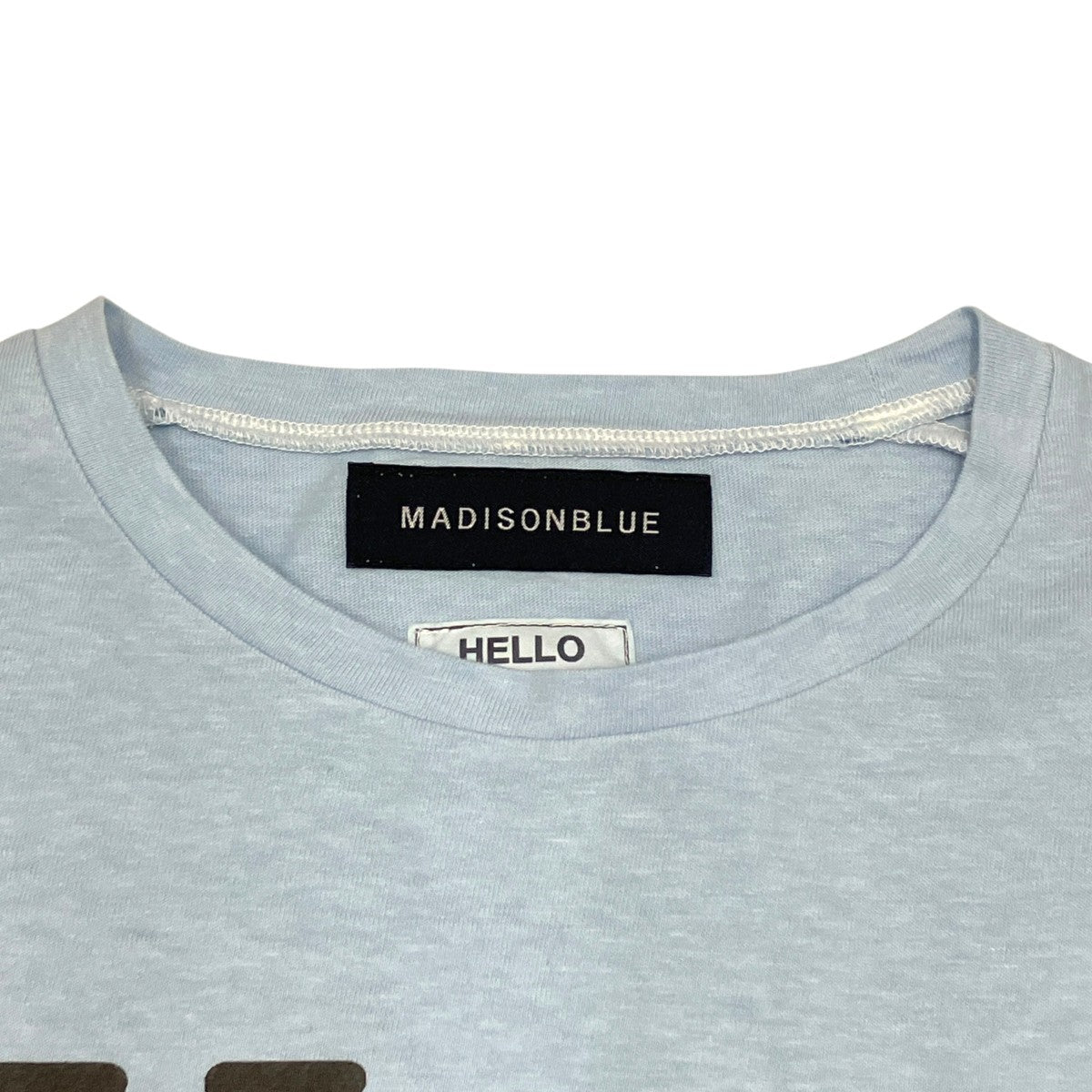 MADISON BLUE HELLO CREW NECK TEE DYEDTシャツMB221-7003M 古着・中古-5枚目のアイテム画像
