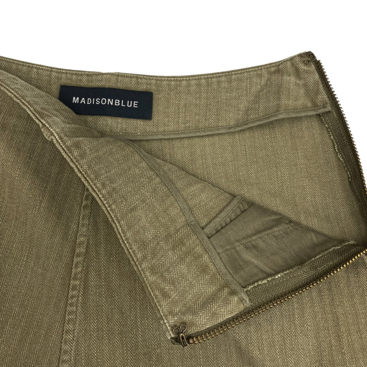 MADISON BLUE 23AWPANEL FLARE SK HERRINGBONEスカートMB221-6016 古着・中古-5枚目のアイテム画像
