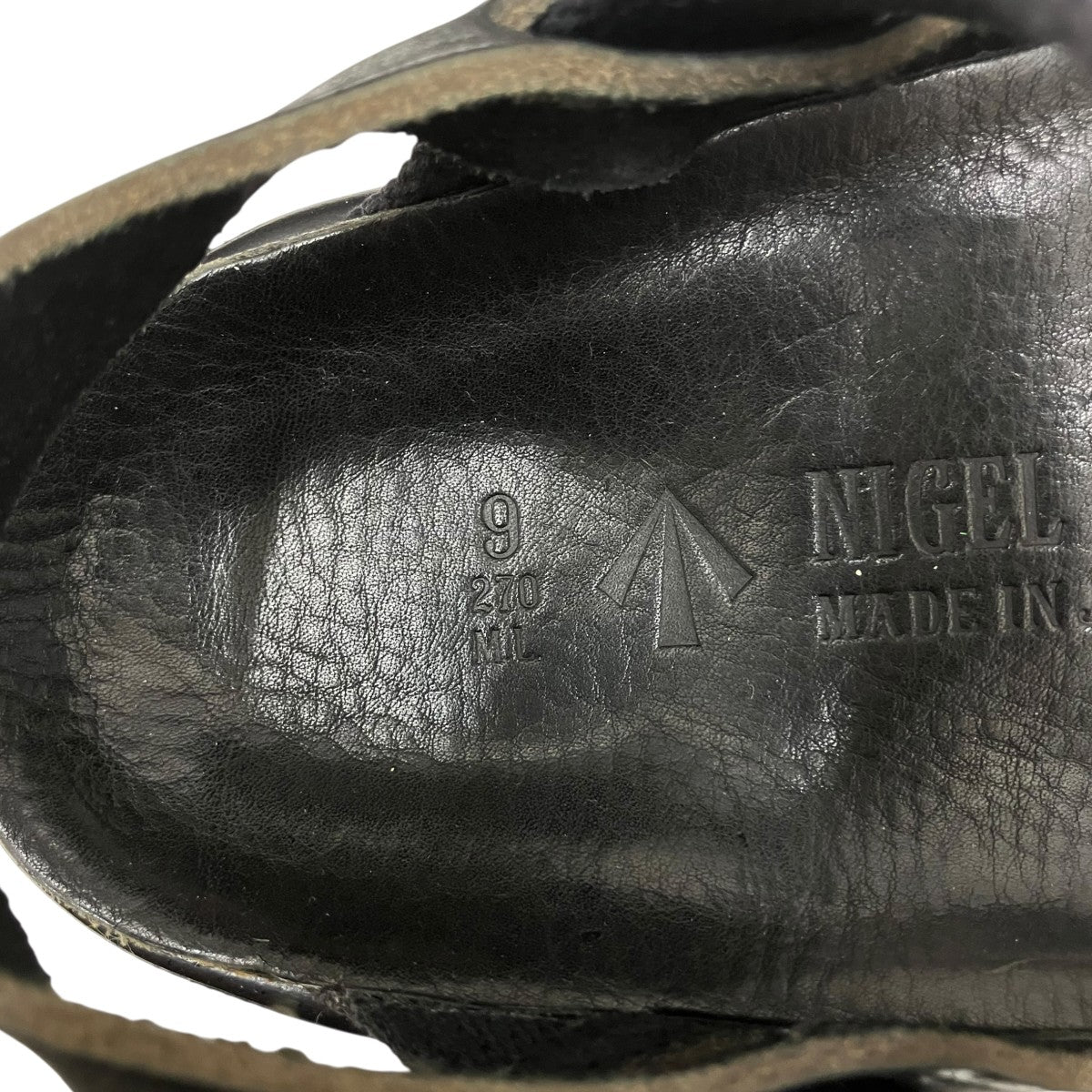 NIGEL CABOURN レザーサンダル 古着・中古-9枚目のアイテム画像
