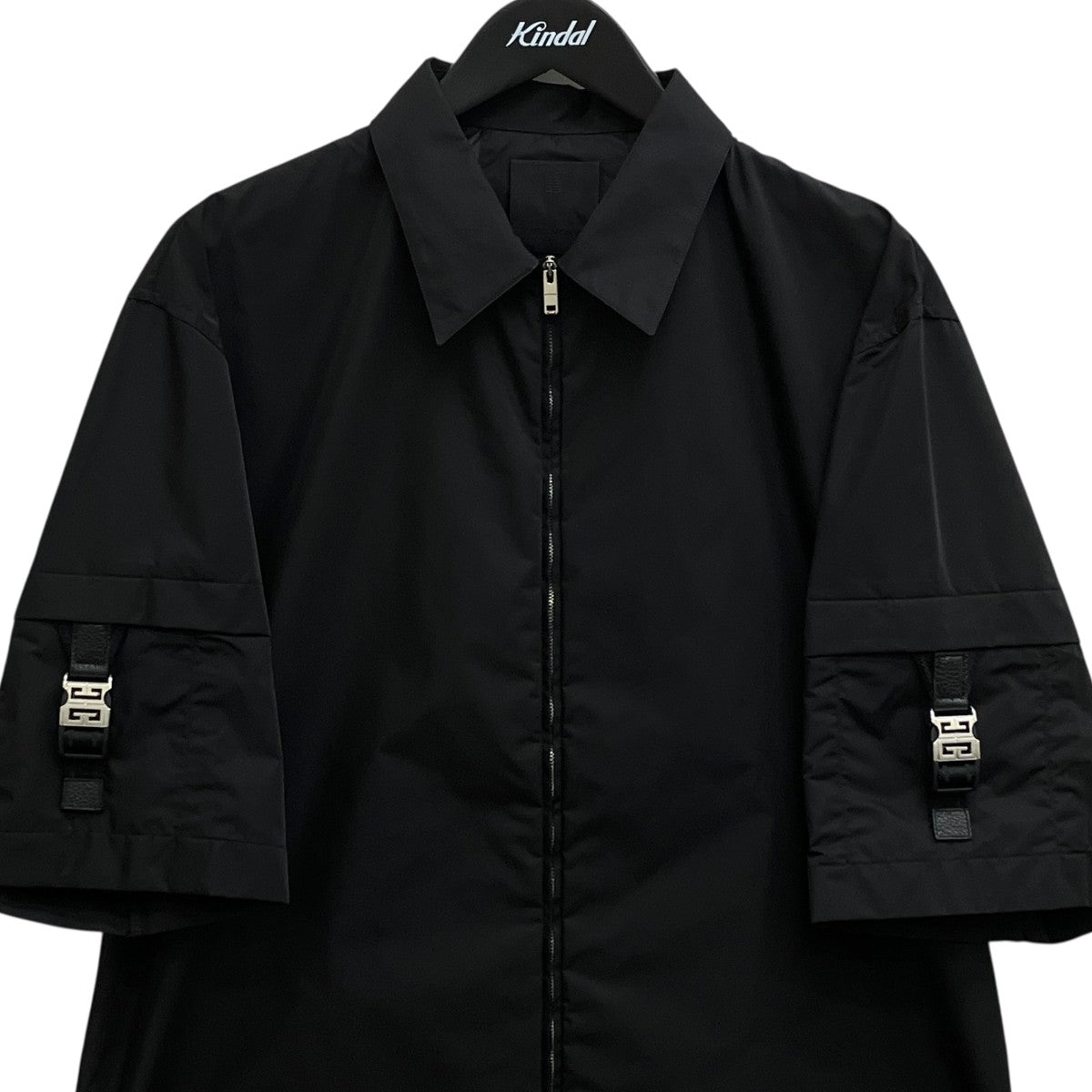GIVENCHY 4G バックル付き ジップアップシャツ BM80WS13YT 古着・中古-3枚目のアイテム画像