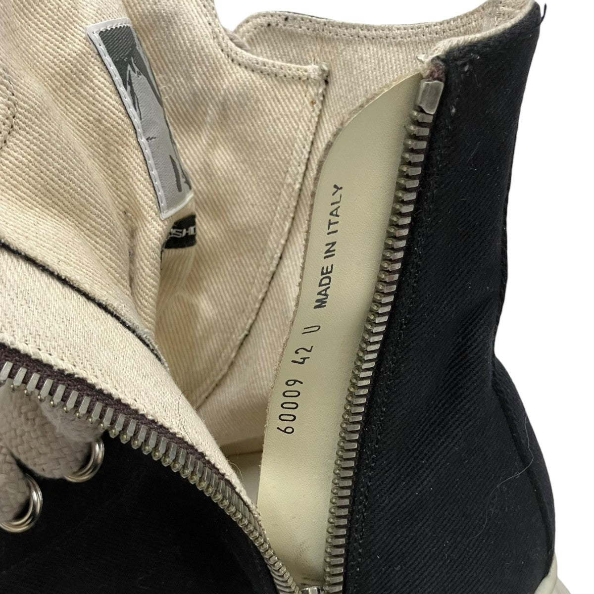 DRKSHDW Jumbo Laces Abstractハイカットスニーカー60009 古着・中古-9枚目のアイテム画像