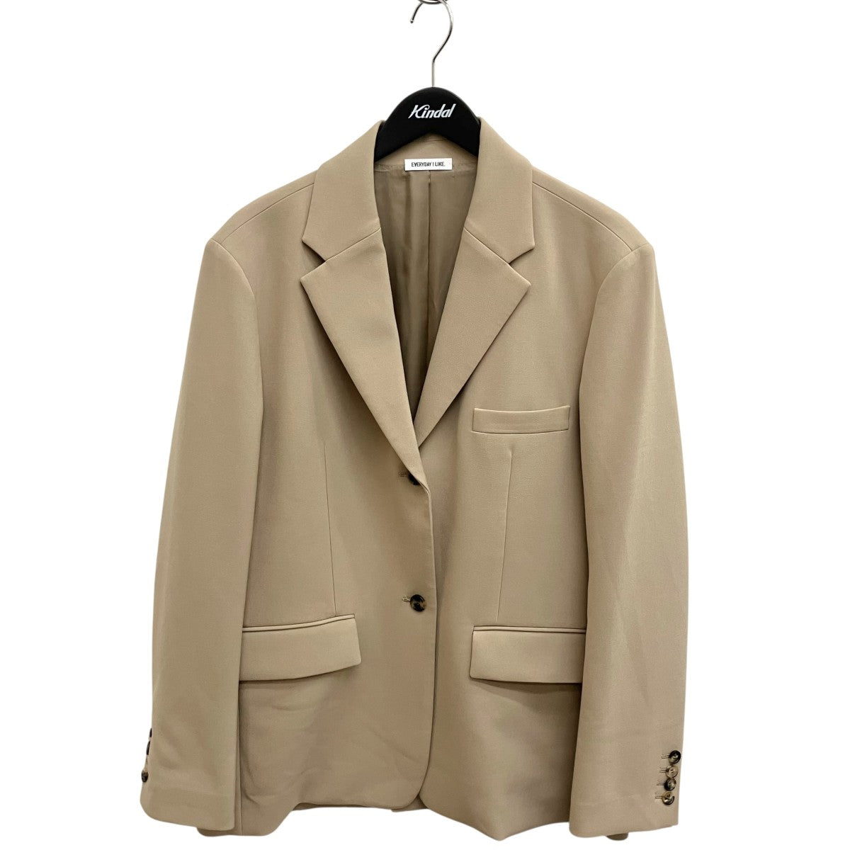 Deuxieme Classe Neo Avanceジャケット 36 ベージュ Deuxieme Classe(ドゥーズィエムクラス) Neo Avanceテーラード