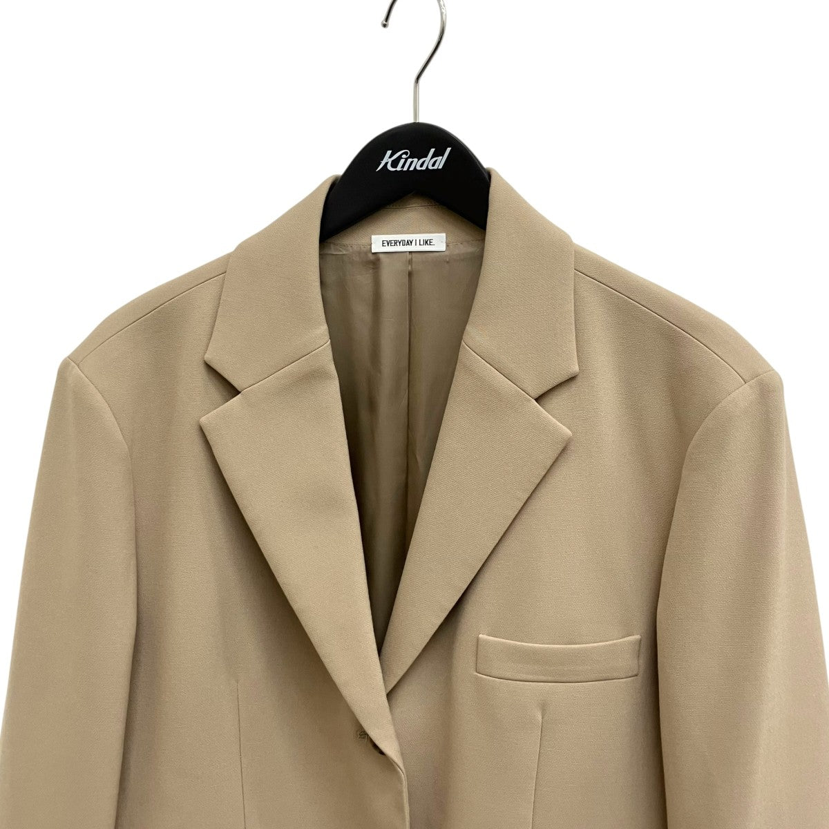 Deuxieme Classe Neo Avanceジャケット 36 ベージュ Deuxieme Classe(ドゥーズィエムクラス) Neo Avanceテーラード