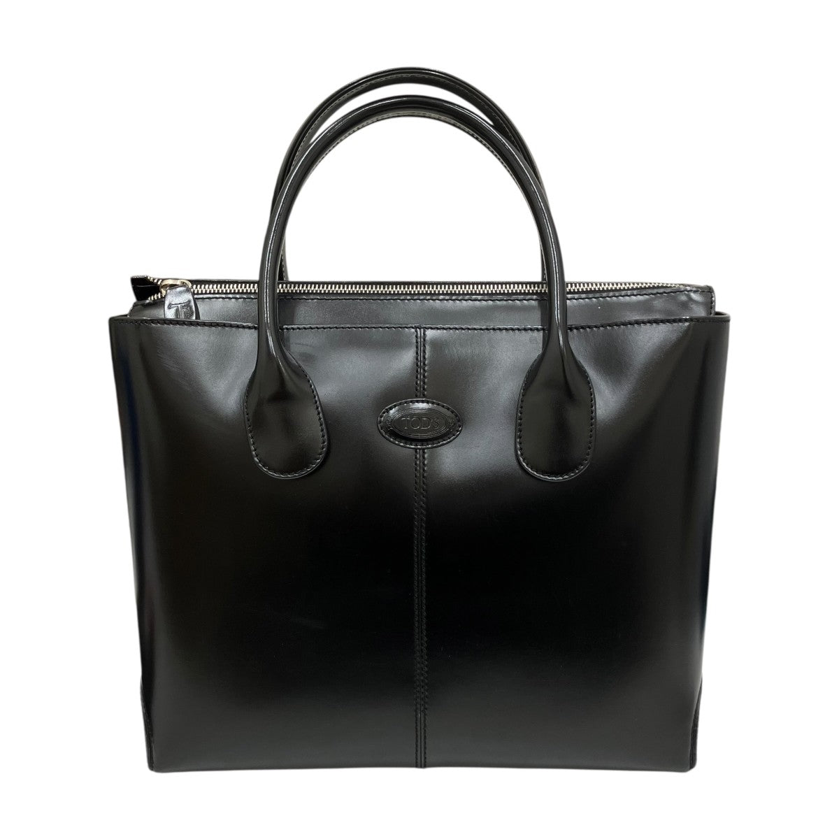 TOD’S 2WAYレザーハンドバッグ 古着・中古-1枚目のアイテム画像