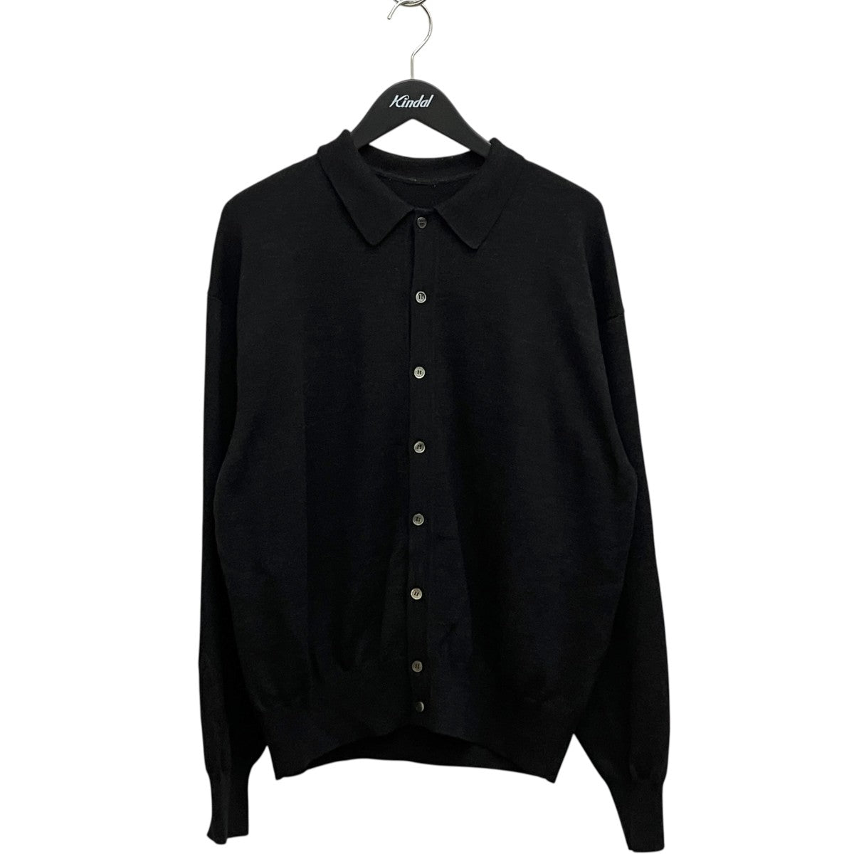H-G L S Knit Poloカーディガン2403-009