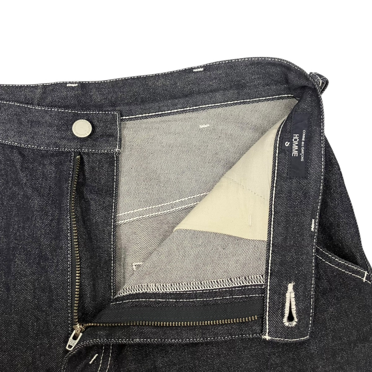 COMME des GARCONS HOMME 26SS 綿デニムパンツ HQ-P015 古着・中古-6枚目のアイテム画像