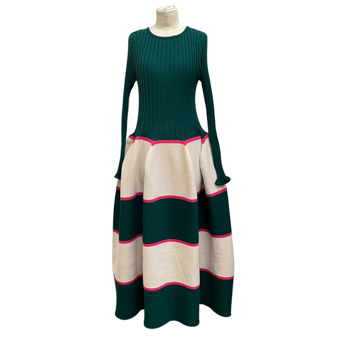 CFCL POTTERY LONG SLEEVE DRESS ／CF006KH050 古着・中古-1枚目のアイテム画像