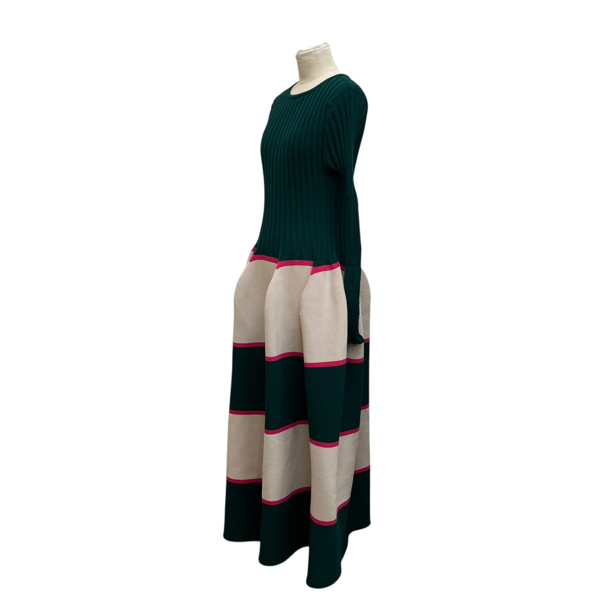 CFCL POTTERY LONG SLEEVE DRESS ／CF006KH050 古着・中古-2枚目のアイテム画像