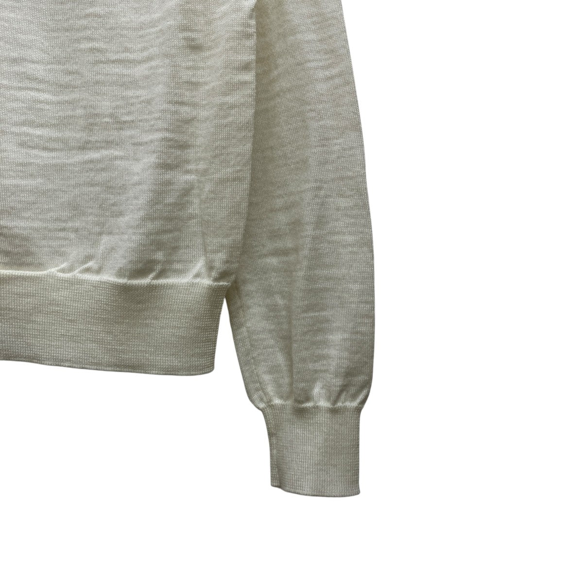 Organza-trimmed wool cardigan ／ AD2025 NQ-N007