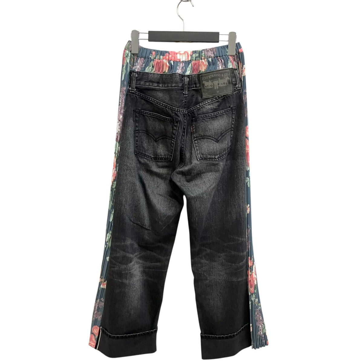 JUNYA WATANABE×LEVI'S 切替デニムパンツJN-P107 JN-P107 ブラック