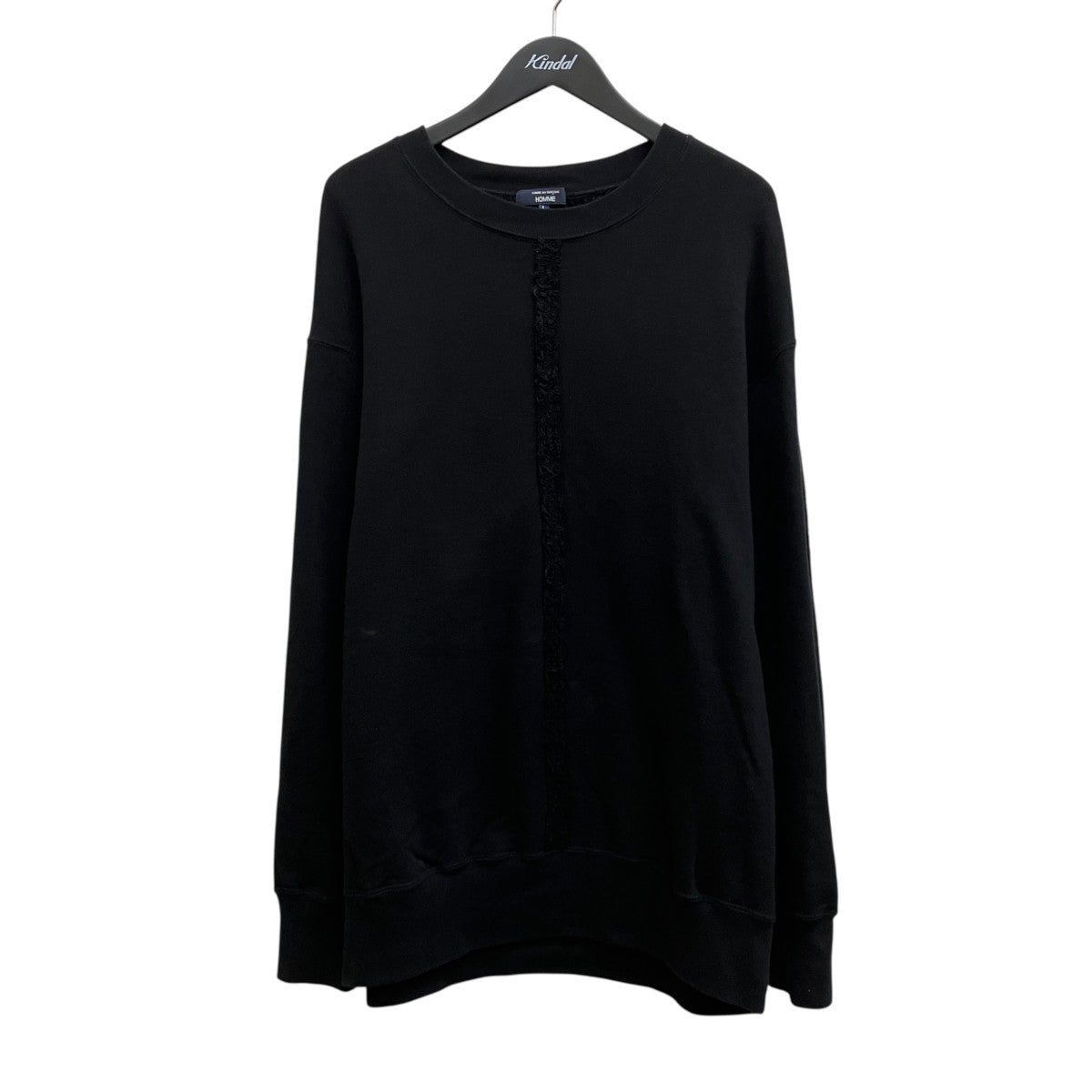 COMME des GARCONS HOMME 25FW 綿裏毛製品洗いスウェット HP-T014 古着・中古-1枚目のアイテム画像
