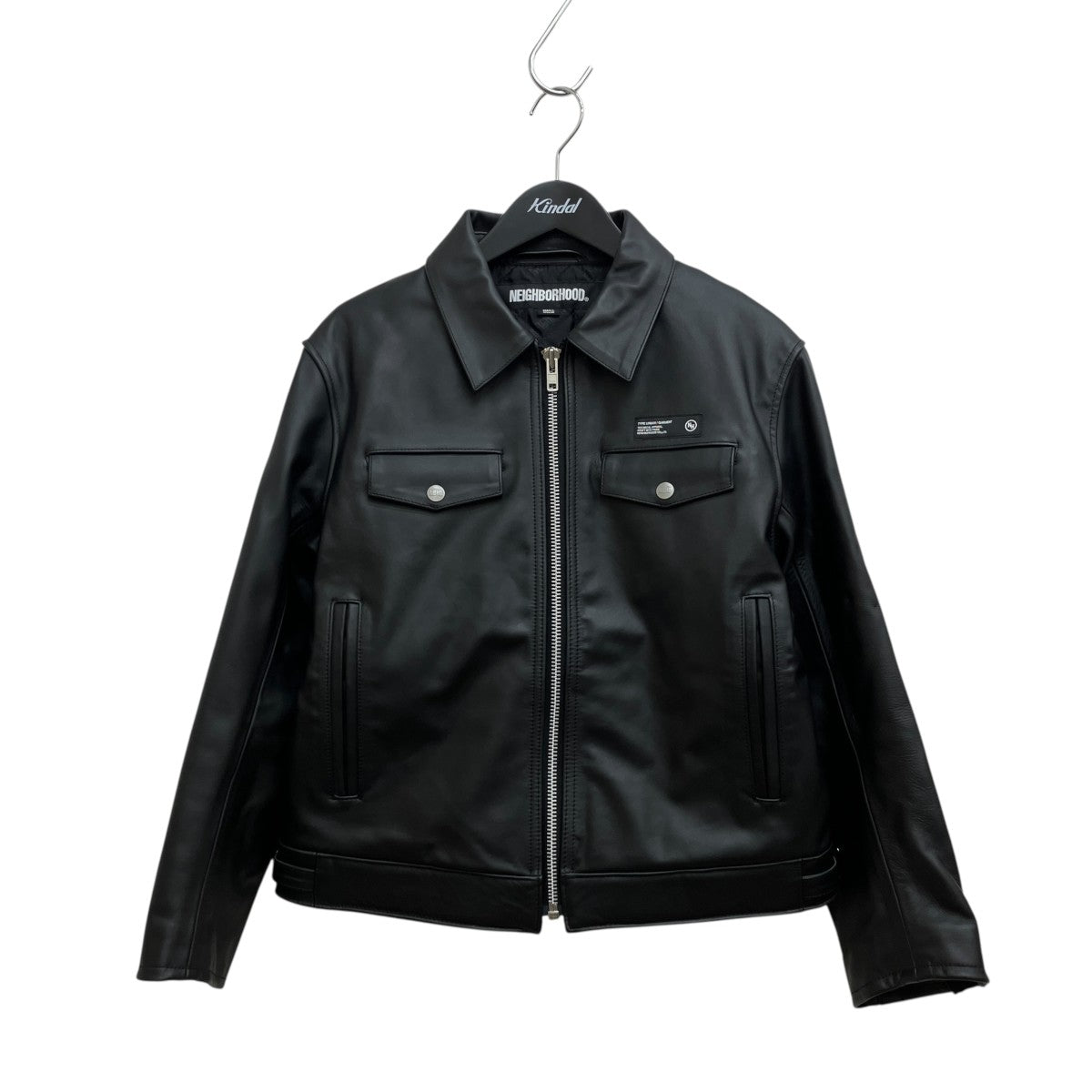NEIGHBORHOOD SINGLE LEATHER JACKET 232SZNH-JKM01 古着・中古-1枚目のアイテム画像