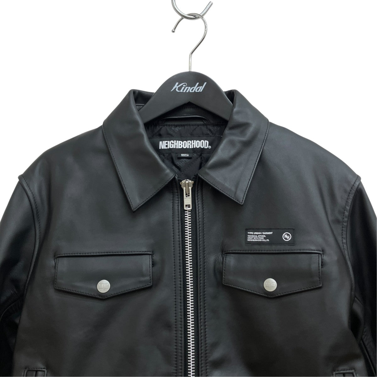 NEIGHBORHOOD SINGLE LEATHER JACKET 232SZNH-JKM01 古着・中古-3枚目のアイテム画像