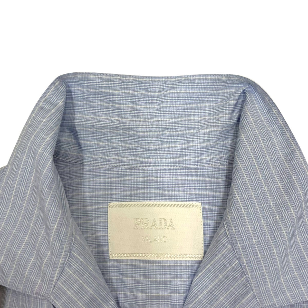 PRADA(プラダ) 半袖シャツSC792 SC792 ブルー サイズ M｜【公式