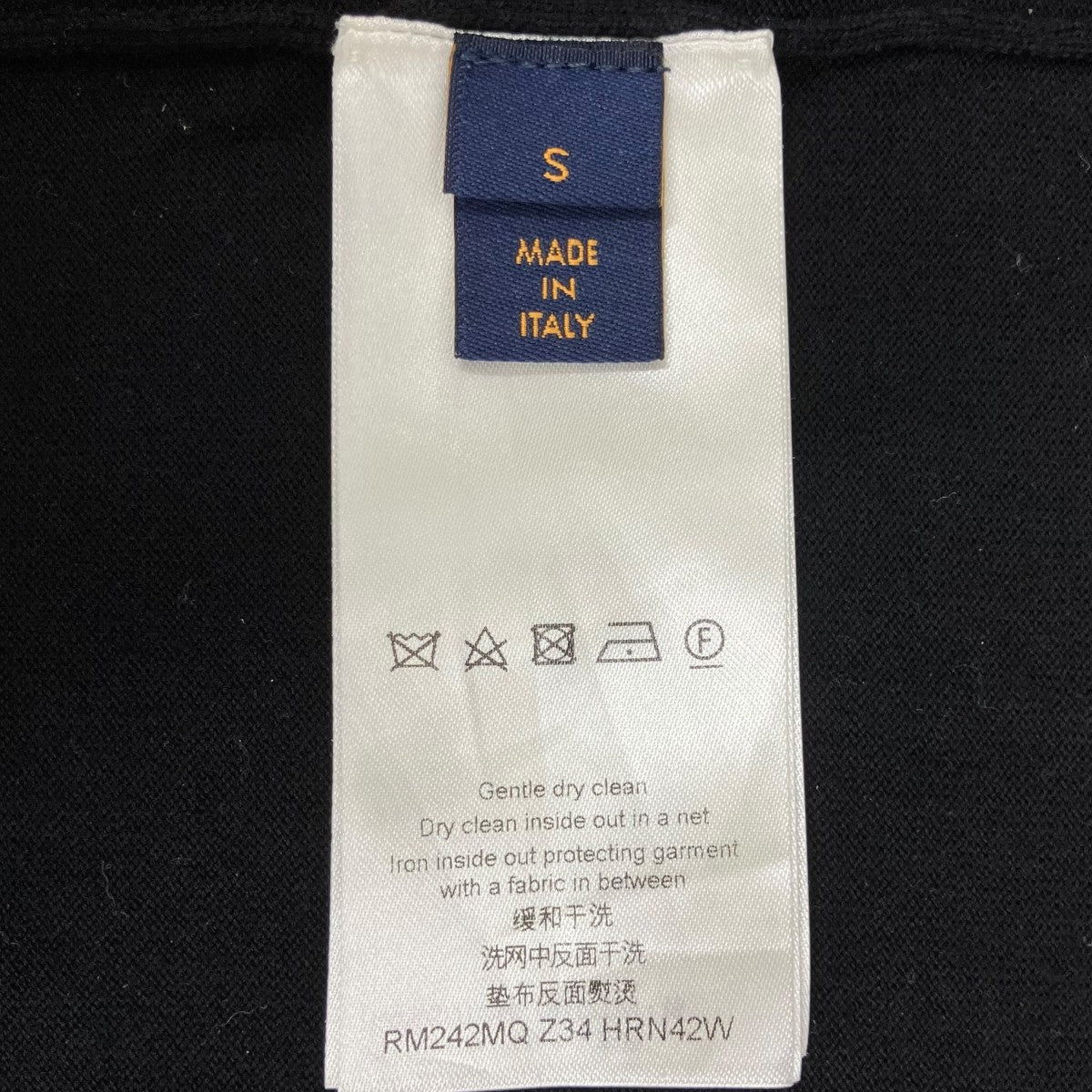 LOUIS VUITTON 24SS シグネチャー ロゴ ジャガード コットン クルーネック 半袖Tシャツ RM242MQ Z34 HRN42W 古着・中古-7枚目のアイテム画像